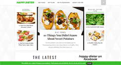 Desktop Screenshot of happydieter.net
